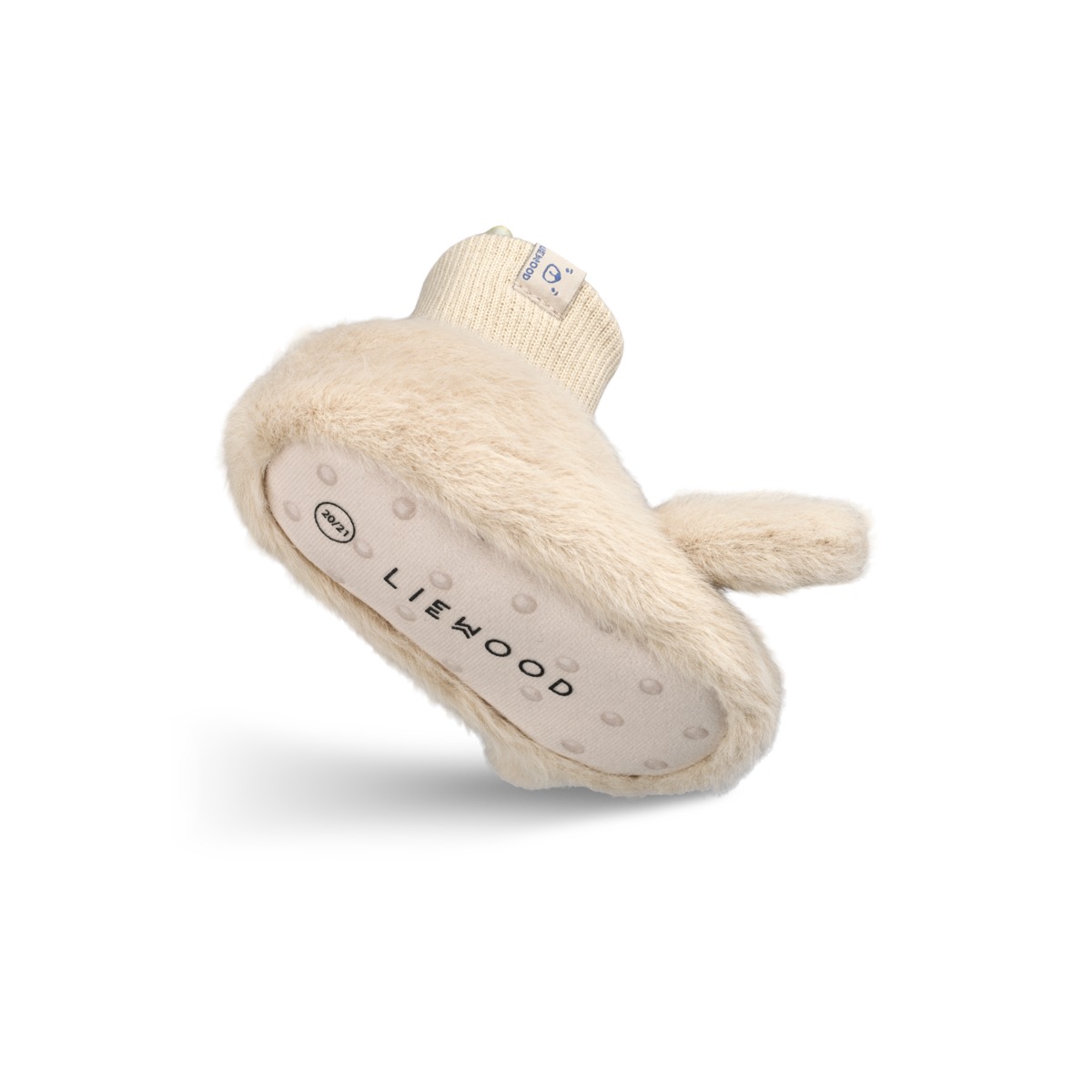 Liewood Liewood Beth Rabbit Plush Slippers - Mist - Decomusy