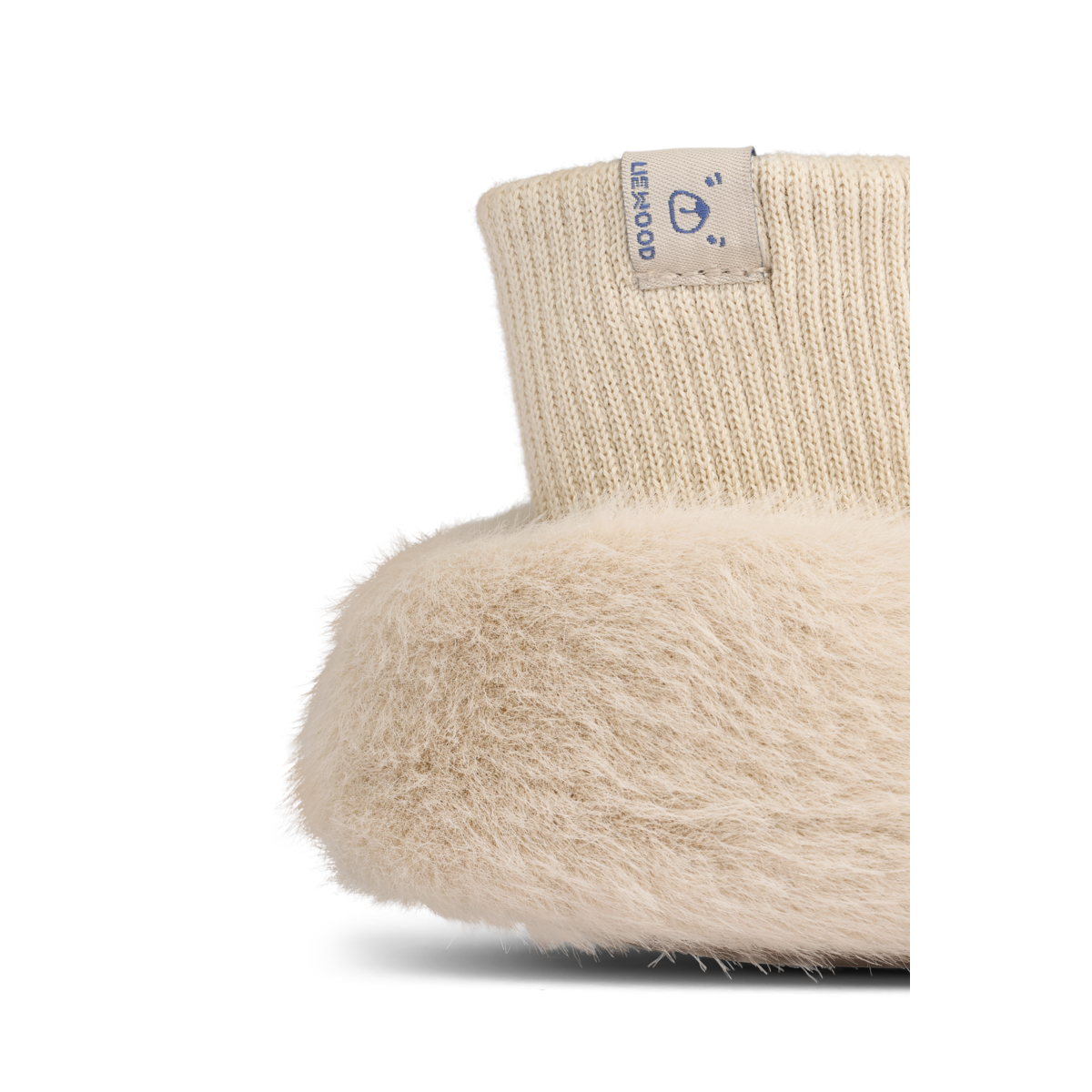 Liewood Liewood Beth Rabbit Plush Slippers - Mist - Decomusy