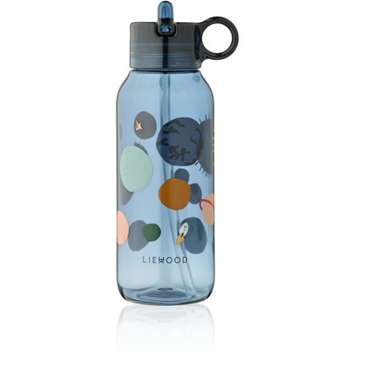 Liewood Liewood Yang Tritan Water Bottle Drinkfles 500ml - Universe / Classic navy - Decomusy
