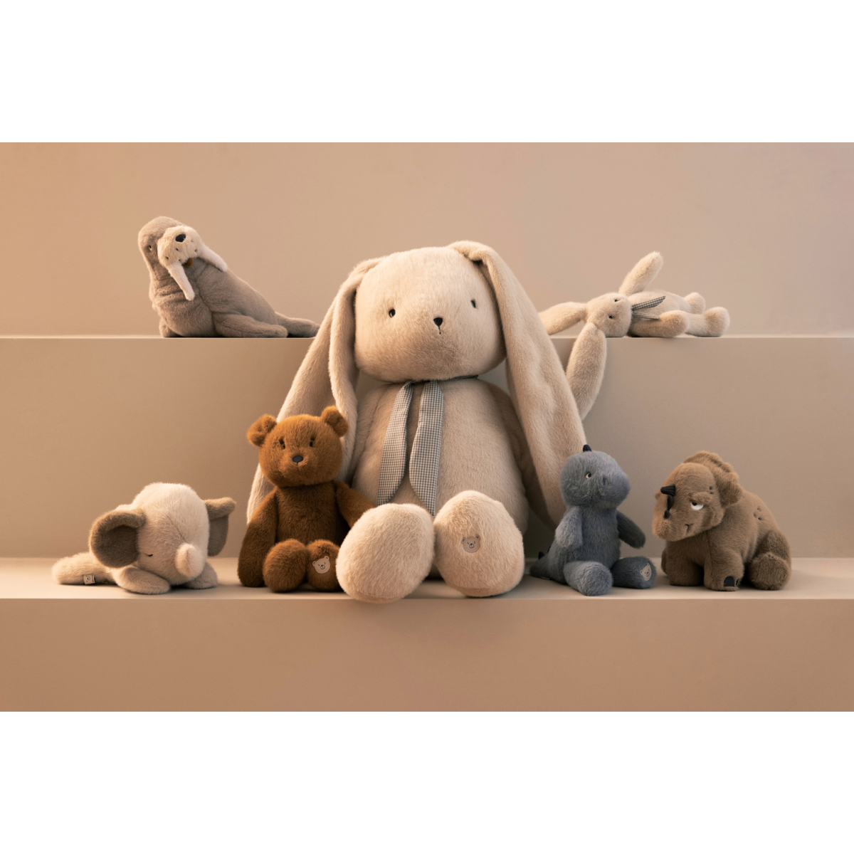 liew Liewood Bernis Rabbit Teddy - Reuze teddy - Mist - Decomusy