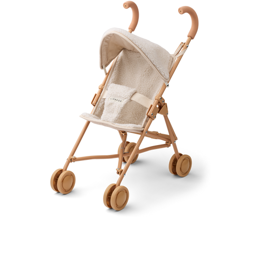 Liewood Liewood Elsie Pile Doll Stroller - Sandy - Decomusy
