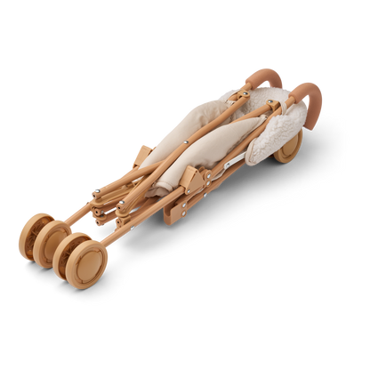 Liewood Liewood Elsie Pile Doll Stroller - Sandy - Decomusy