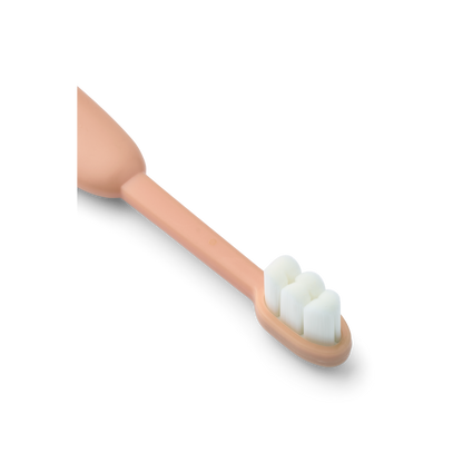 Liewood Liewood Fabio Classic Toddler toothbrush - Peuter Tandenborstel - Pale tuscany / Sandy - Decomusy