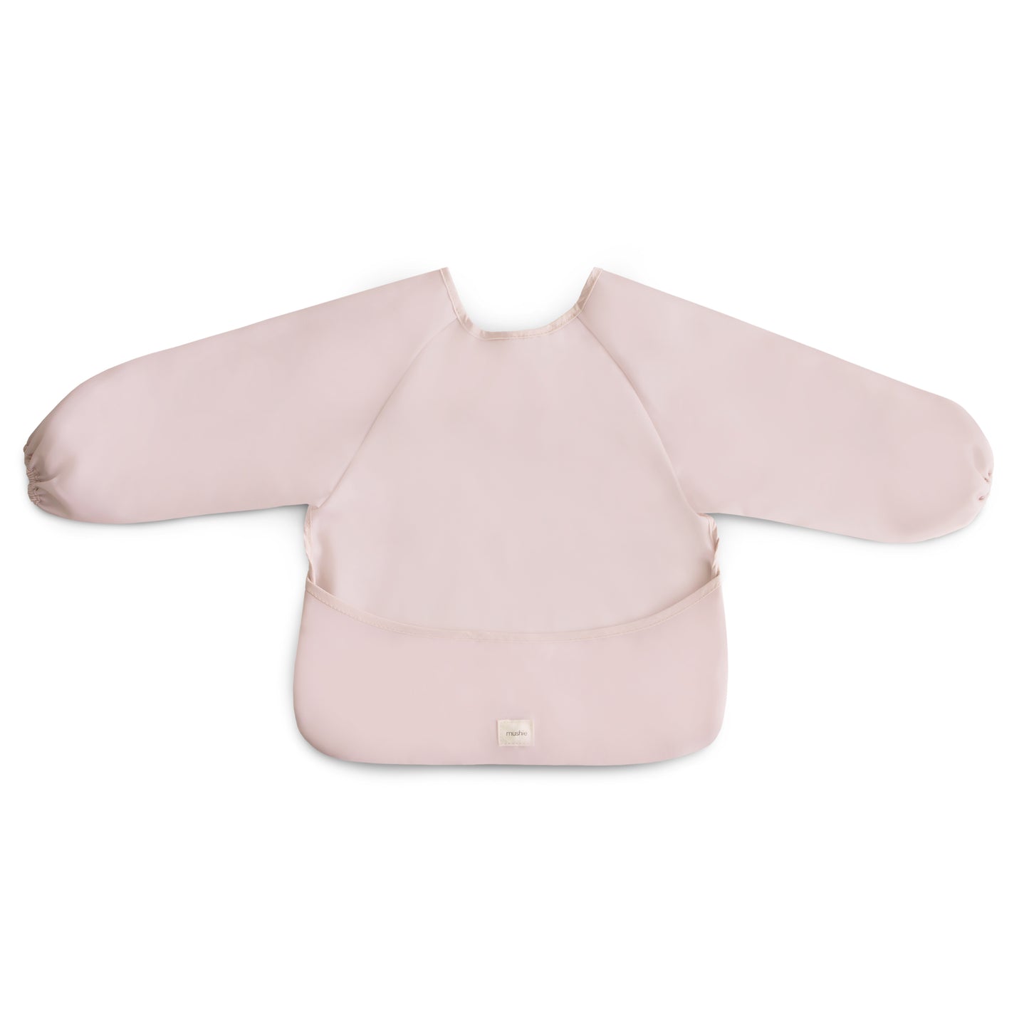 Mushie Mushie Waterproof Slab met Mouwen - Blush - Decomusy