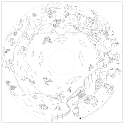 Drawin'Kids Drawin'Kids Imaginable – Evolutionaire en Creatieve tafel voor Kinderen - Decomusy