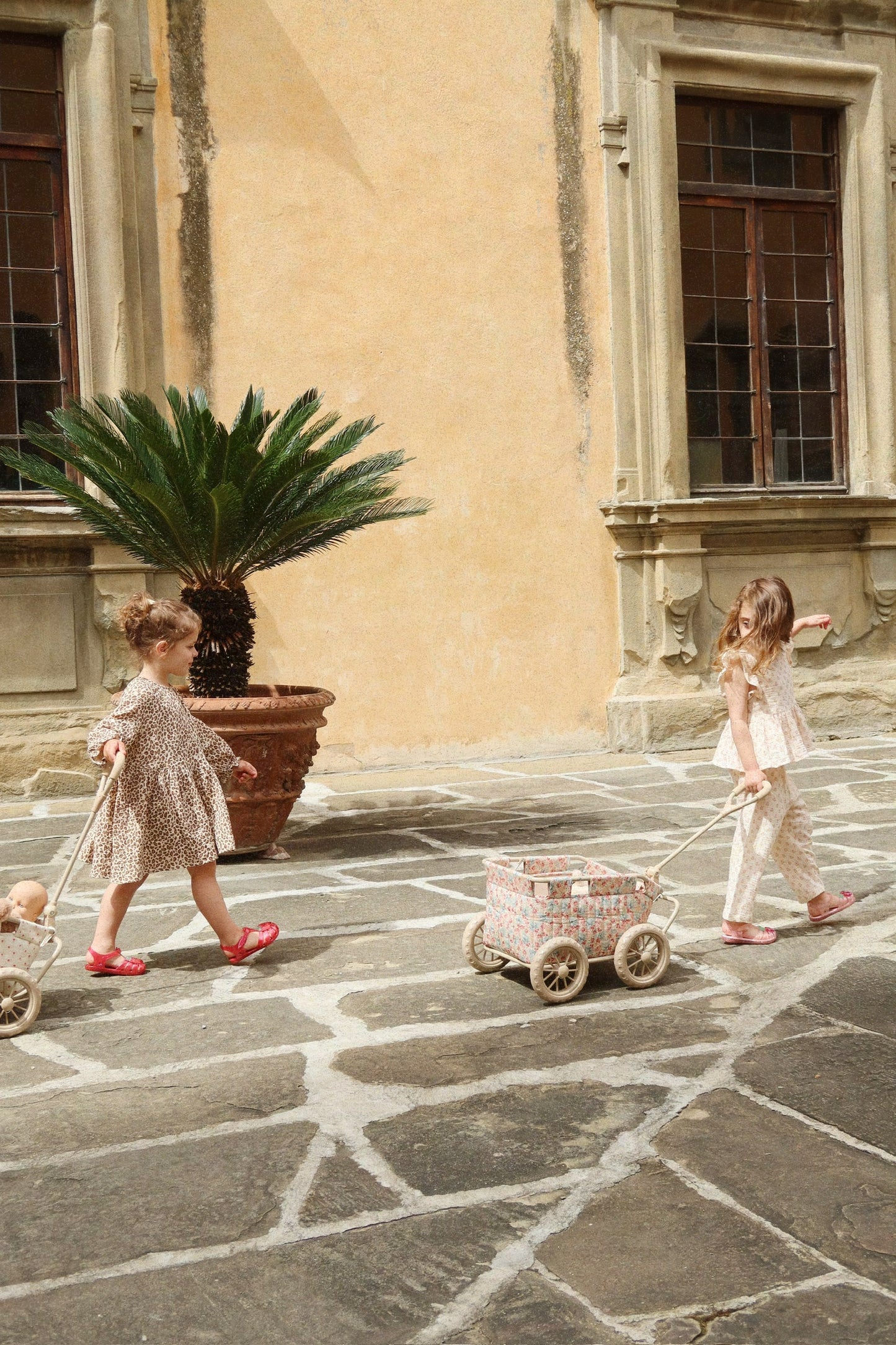 Konges Slojd Konges Sløjd Kids Stroller Wagon - Lemon - Decomusy