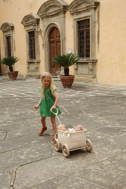 Konges Slojd Konges Sløjd Kids Stroller Wagon - Lemon - Decomusy