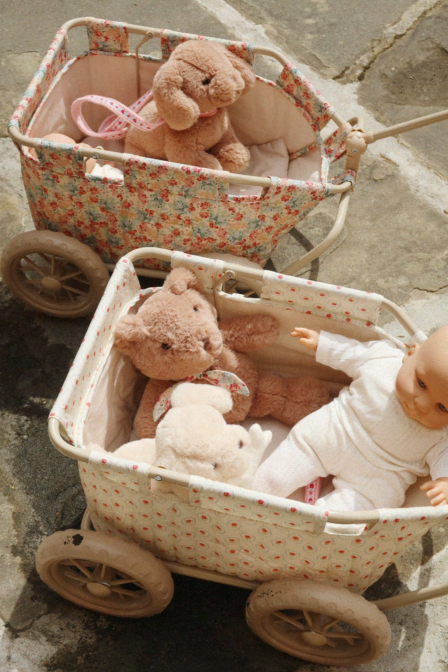 Konges Slojd Konges Sløjd Kids Stroller Wagon - Lemon - Decomusy