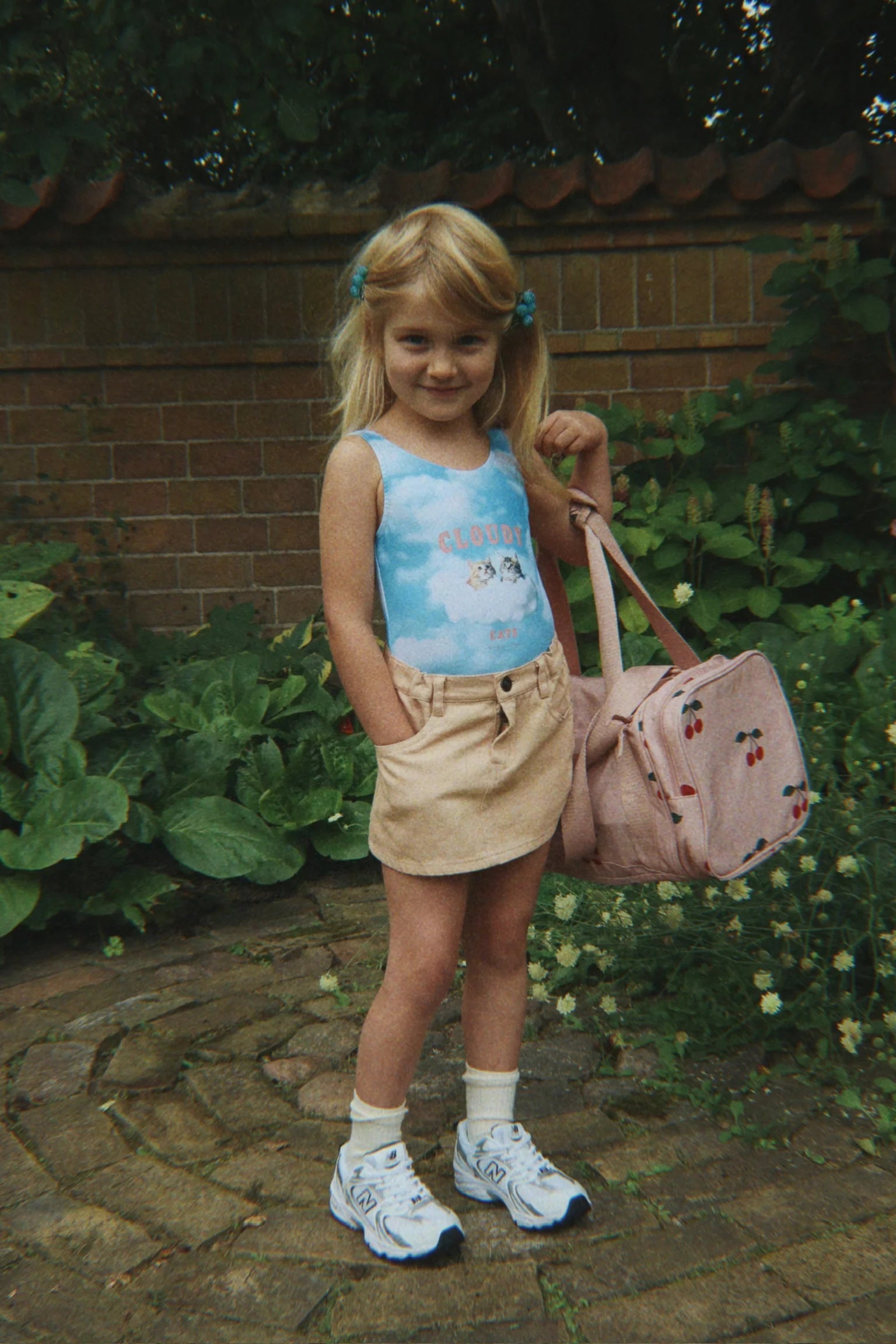 Konges Slojd Konges Slojd Kids Weekendtas Sporttas - Ma Grande Cerise Blush - Decomusy