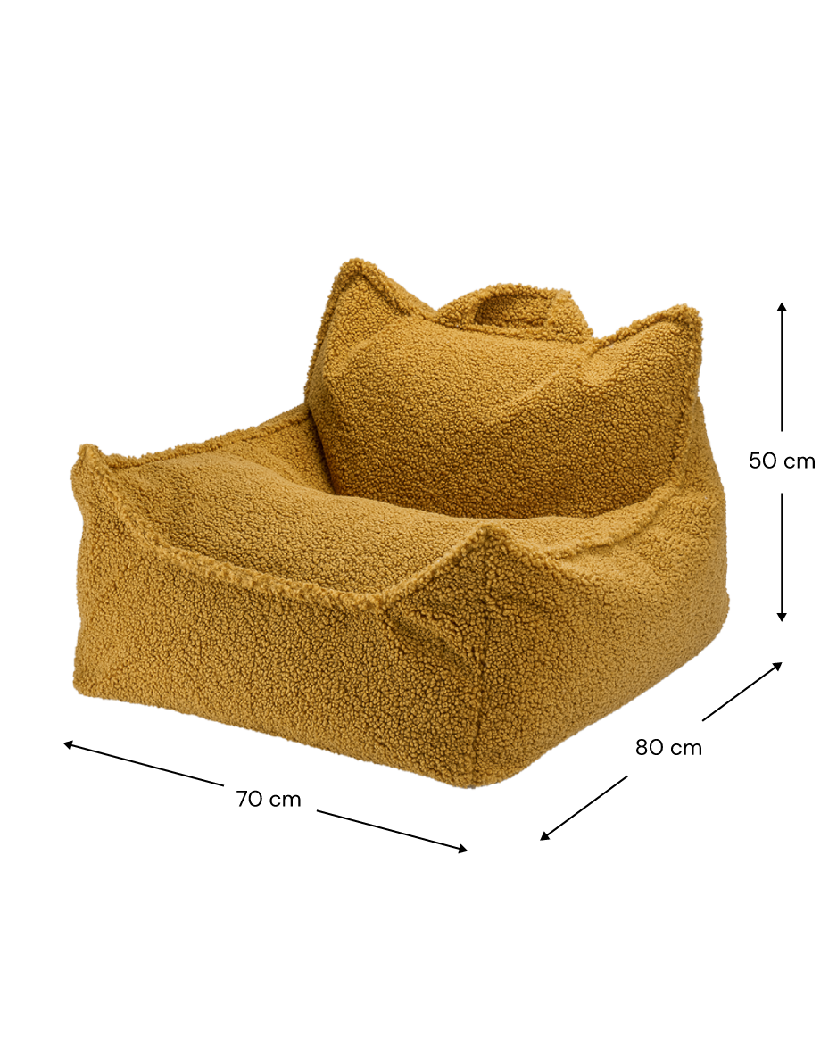 Wigiwama Wigiwama Beanbag Chair - Maple - Decomusy