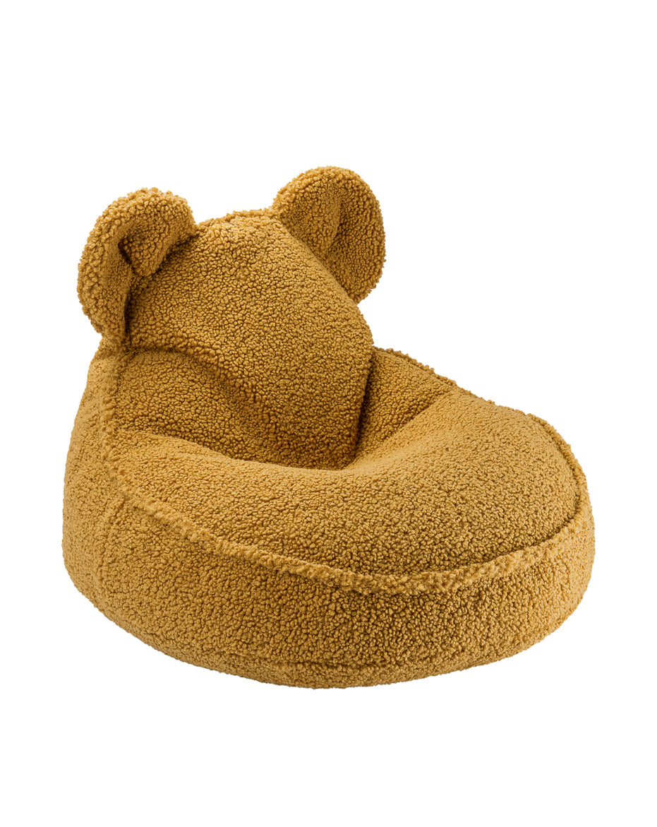 Wigiwama Wigiwama Bear Beanbag Chair Poef - Maple - Decomusy