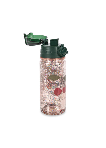 Konges Slojd Konges Sløjd Drinkfles Glitter Bottle - Cherry Glitter - Decomusy