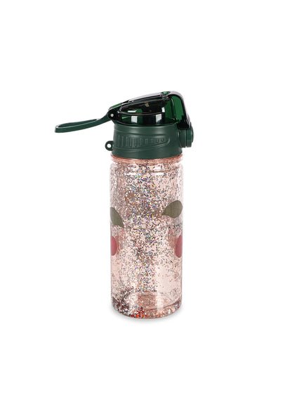 Konges Slojd Konges Sløjd Drinkfles Glitter Bottle - Cherry Glitter - Decomusy