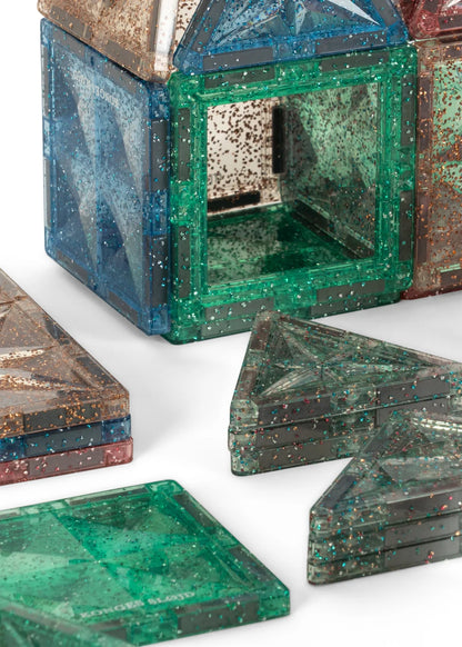 Konges Slojd Magnetische Tegels Piece by Piece Magnetic Build Glitter