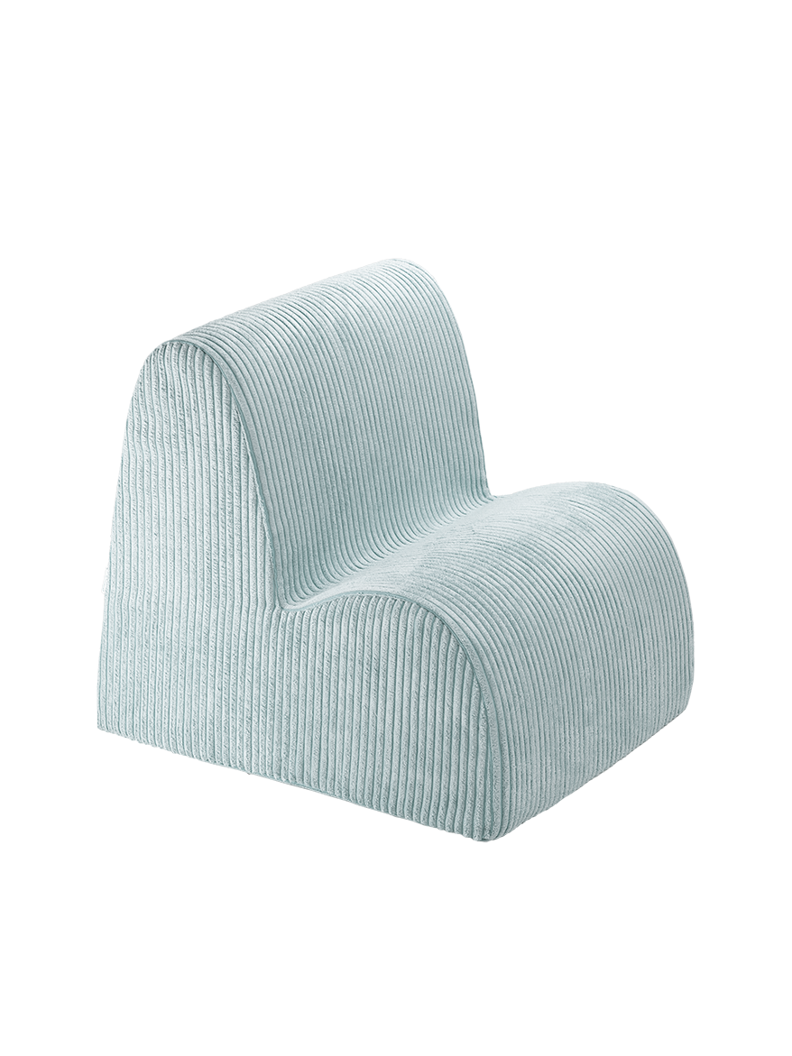 Wigiwama Wigiwama Cloud Beanbag Chair Kinderfauteuil - Peppermint Green - Decomusy