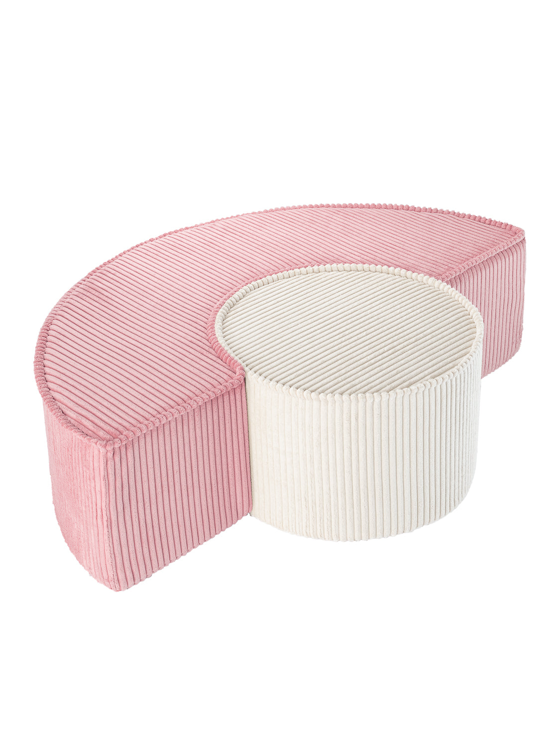 Wigiwama Wigiwama Pouffe Set Speelset - Pink Mousse - Decomusy