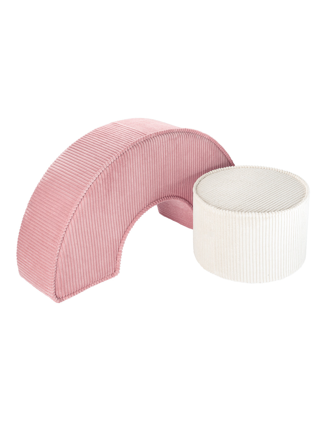 Wigiwama Wigiwama Pouffe Set Speelset - Pink Mousse - Decomusy