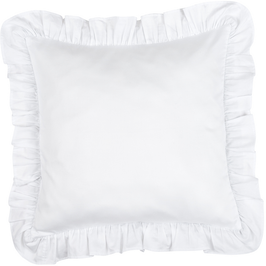 Cotton & Sweets Sierkussen met Ruches "White"