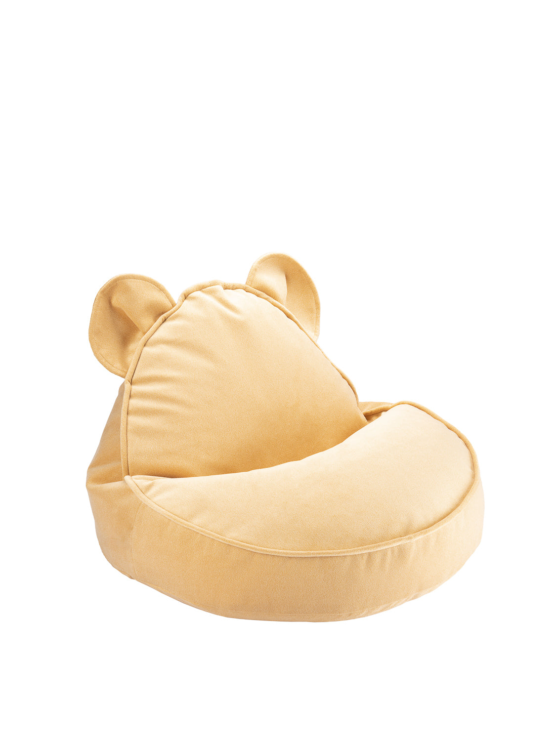 Wigiwama Wigiwama Bear Beanbag Chair Poef - Salted Caramel - Decomusy