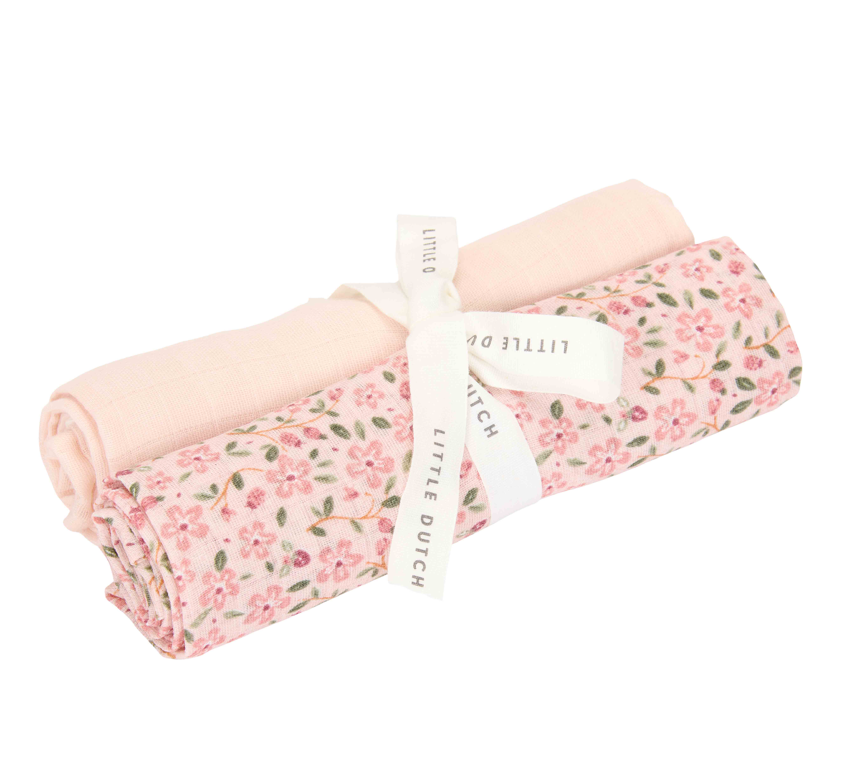 Little Dutch Little Dutch Swaddle doeken hydrofiel 70 x 70 Fairy Floral & Blossom - Decomusy