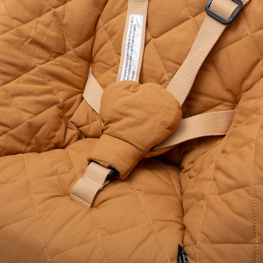 Charlie Crame Newborn-zitje voor Tobo meegroeiende kinderstoel - Camel