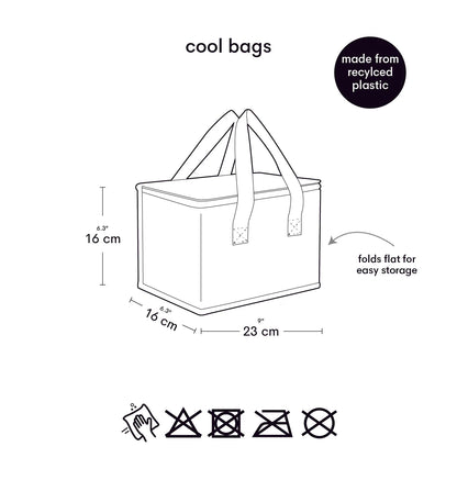 A Little Lovely Company A Little Lovely Company Cool Bag Koeltas - Cherries - Decomusy