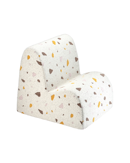 Wigiwama Wigiwama Cloud Beanbag Chair Kinderfauteuil - Terrazzo Marble - Decomusy