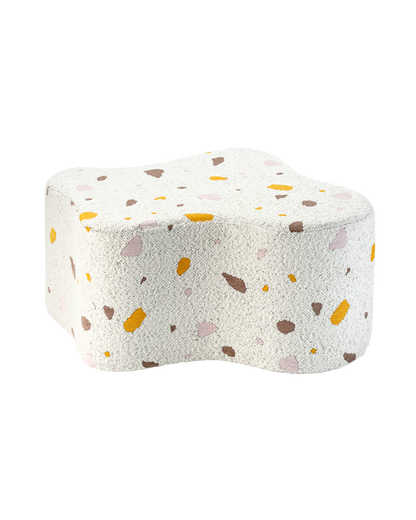 Wigiwama Wigiwama Cloud Pouffe Poef - Terrazzo Marble - Decomusy