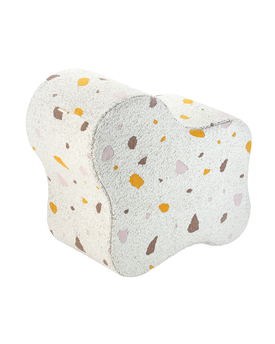 Wigiwama Wigiwama Cloud Pouffe Poef - Terrazzo Marble - Decomusy