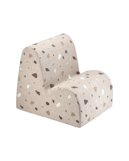 Wigiwama Wigiwama Cloud Beanbag Chair Kinderfauteuil - Terrazzo Sand - Decomusy