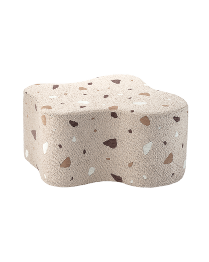 Wigiwama Wigiwama Cloud Pouffe Poef - Terrazzo Sand - Decomusy