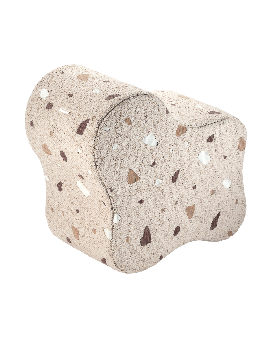 Wigiwama Wigiwama Cloud Pouffe Poef - Terrazzo Sand - Decomusy