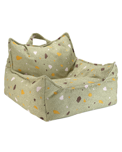 Wigiwama Wigiwama Beanbag Chair - Terrazzo Moss - Decomusy