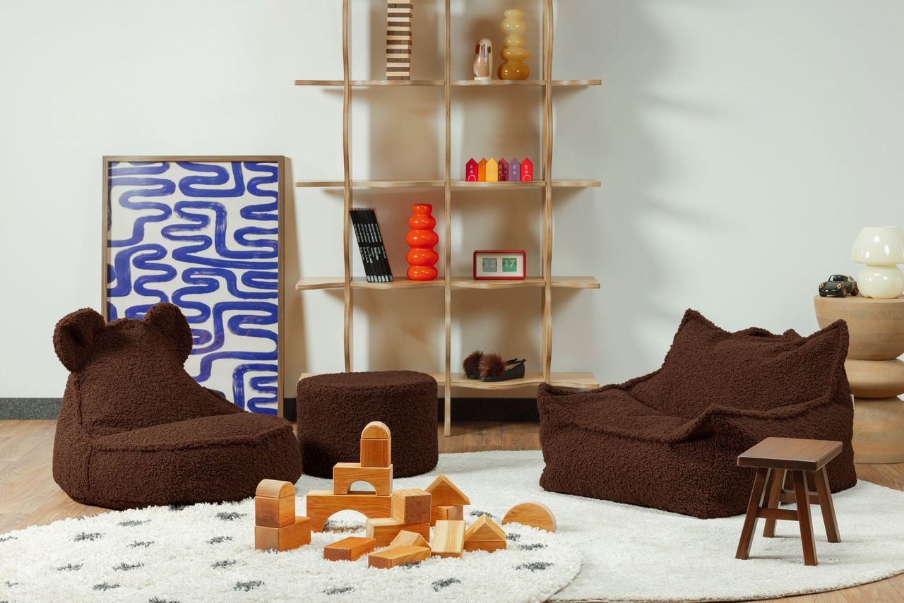 Wigiwama Wigiwama Beanbag Chair - Warm Hazel - Decomusy