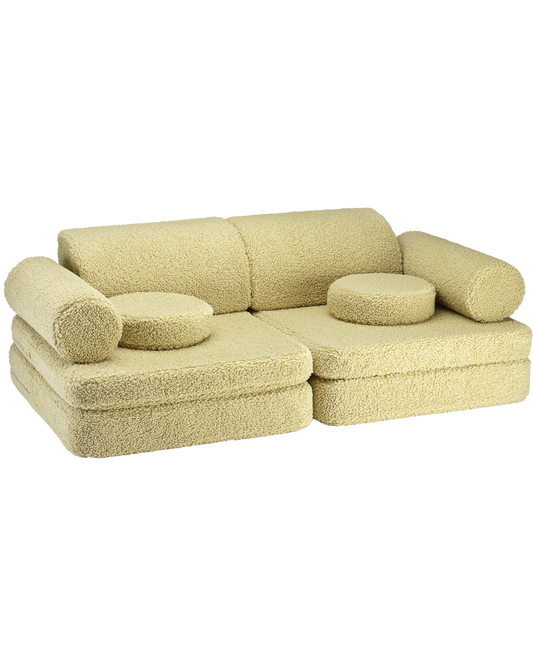 Wigiwama Wigiwama Settee Sofa Speelset - Matcha - Decomusy