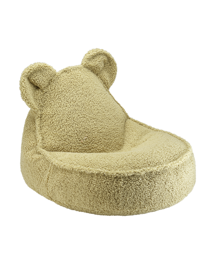 Wigiwama Wigiwama Bear Beanbag Chair Poef - Matcha - Decomusy