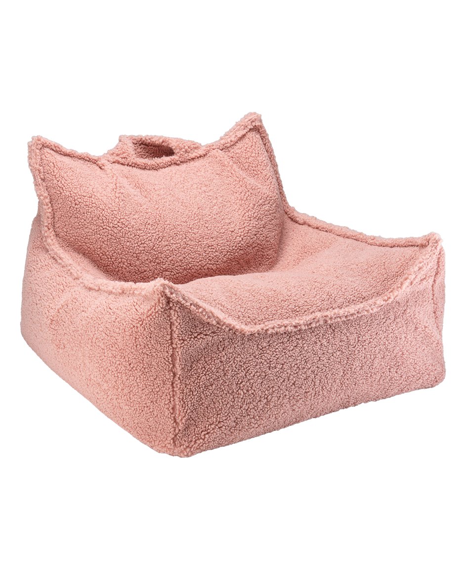 Wigiwama Wigiwama Beanbag Chair - Guava Pink - Decomusy