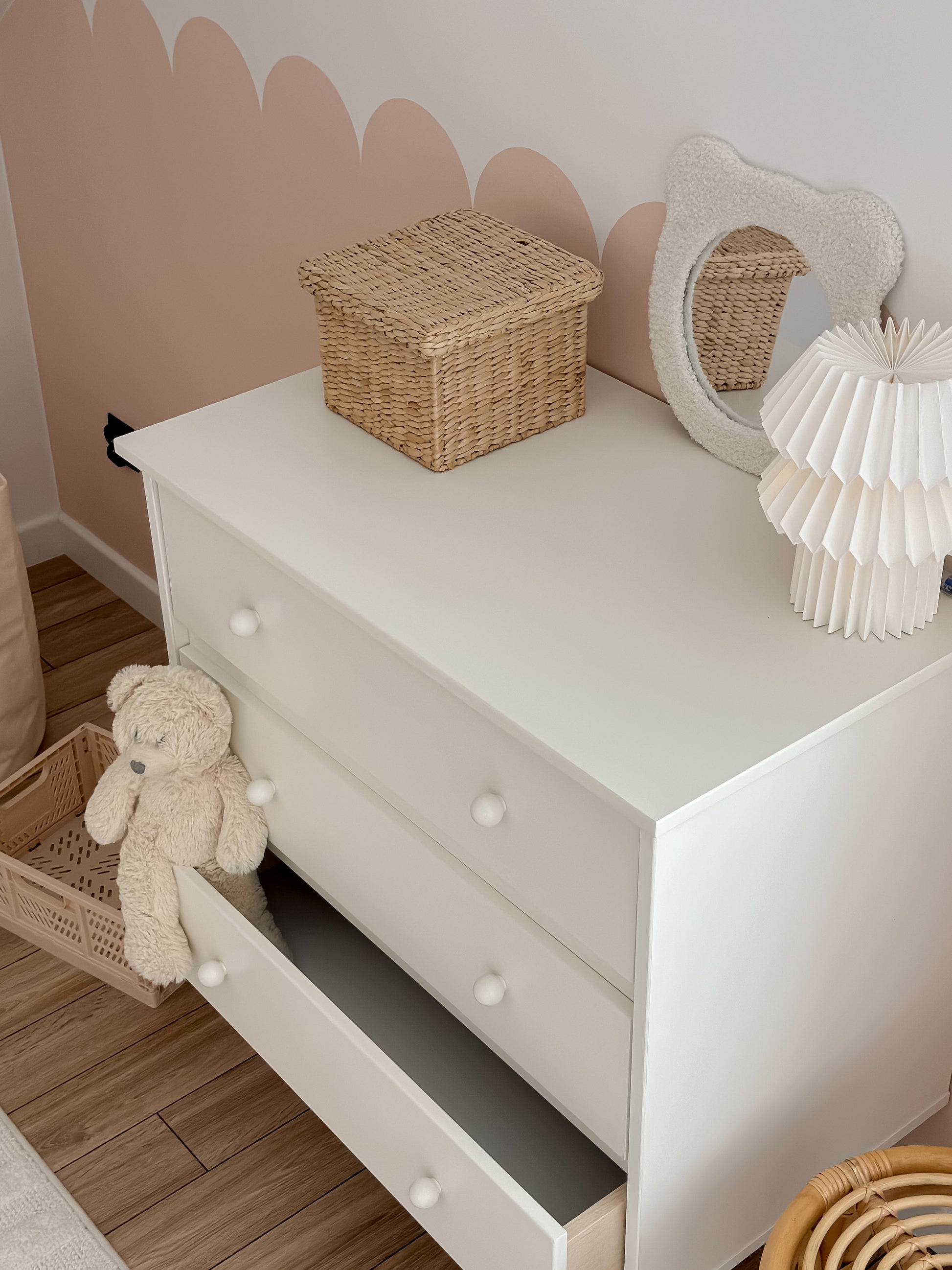WoodLuck Woodluck Ladekast Babushka - White - Decomusy