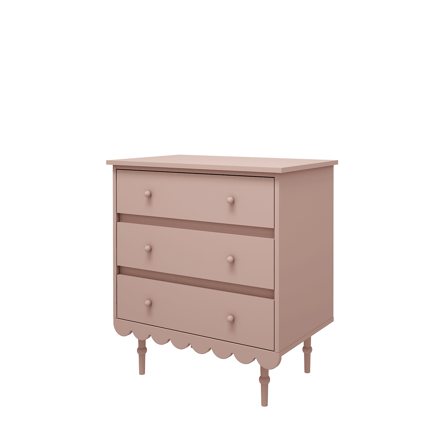 WoodLuck Woodluck Ladekast Babushka - Natural Pink - Decomusy