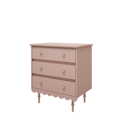 WoodLuck Woodluck Ladekast Babushka - Natural Pink - Decomusy