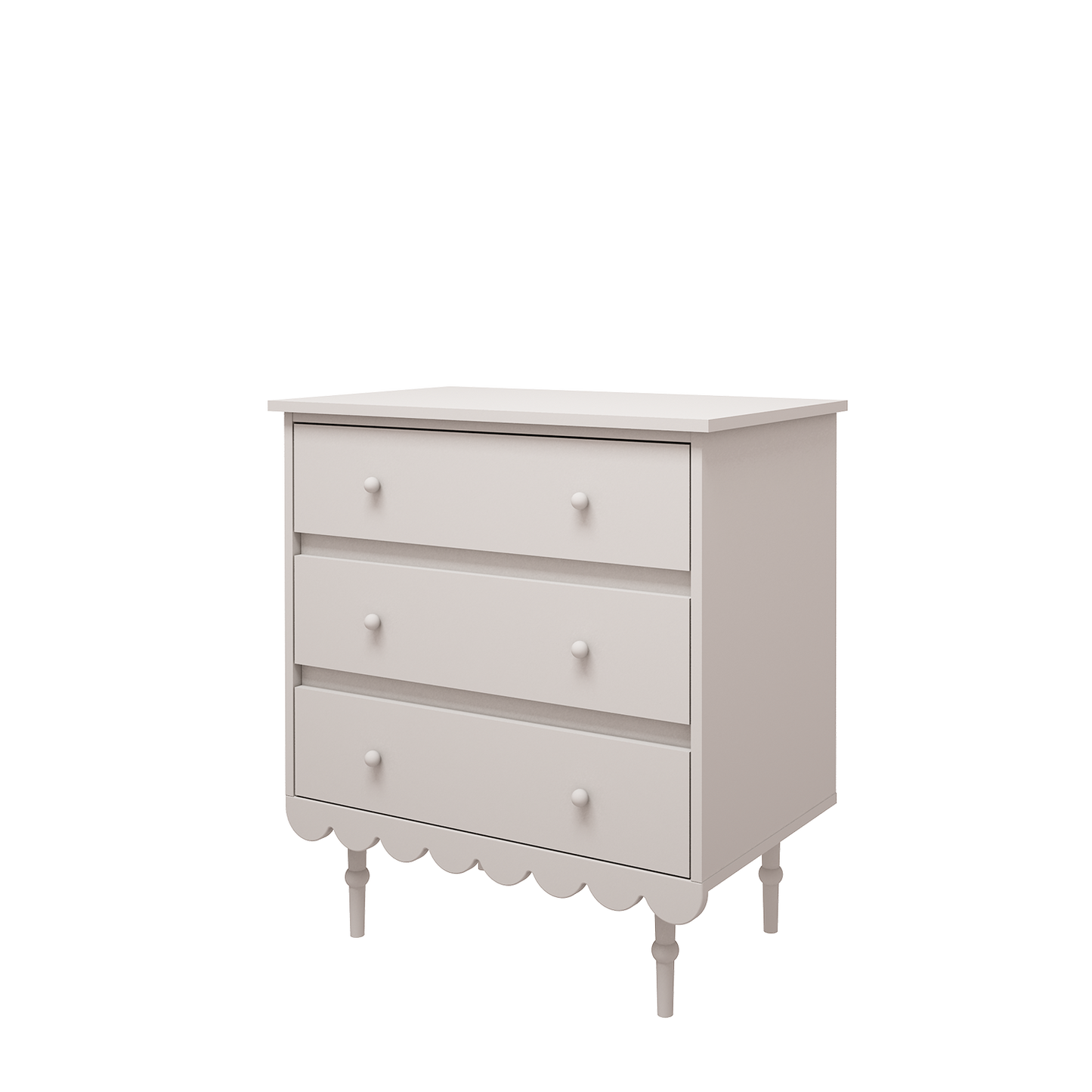 WoodLuck Woodluck Ladekast Babushka - White - Decomusy