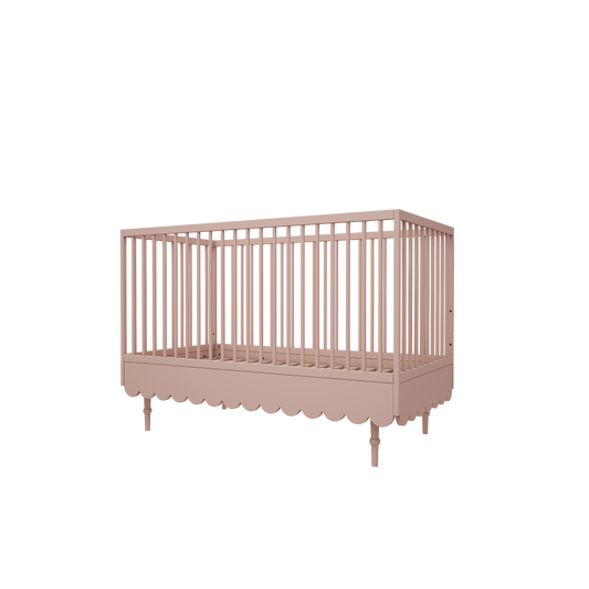 WoodLuck Woodluck Meegroeibed Ledikant Babushka 70x140cm - Natural Pink - Decomusy