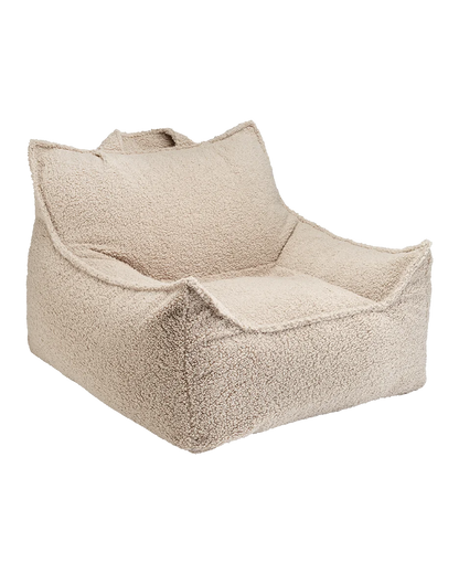 Wigiwama Club Chair Zitzak - 11-17 jaar - Biscuit