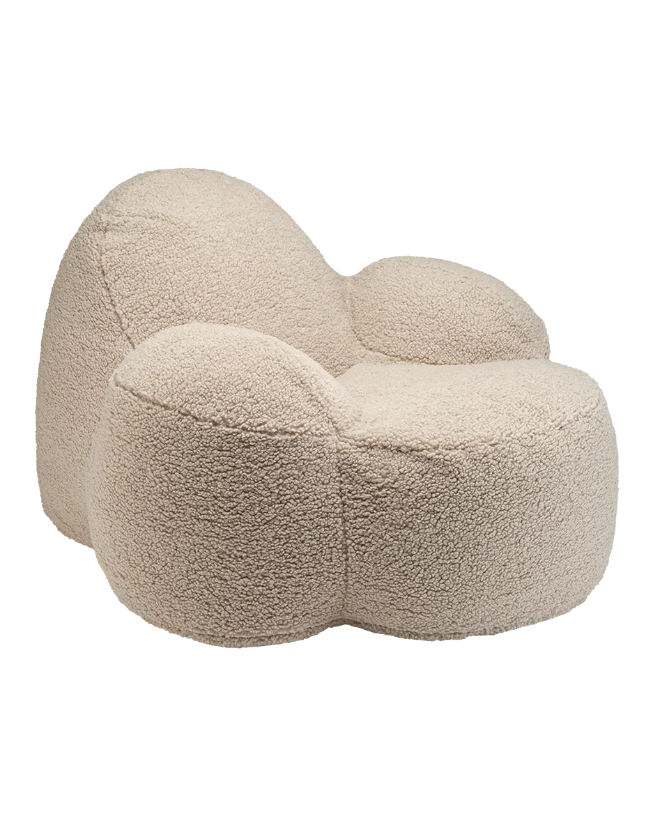 Wigiwama Momo Chair Kinderfauteuil  - 11-17 jaar - Biscuit