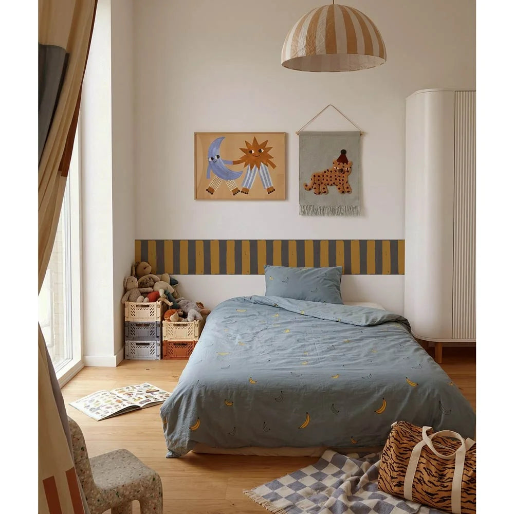 Dekornik Behangrand Border Spanish stripes Yellow