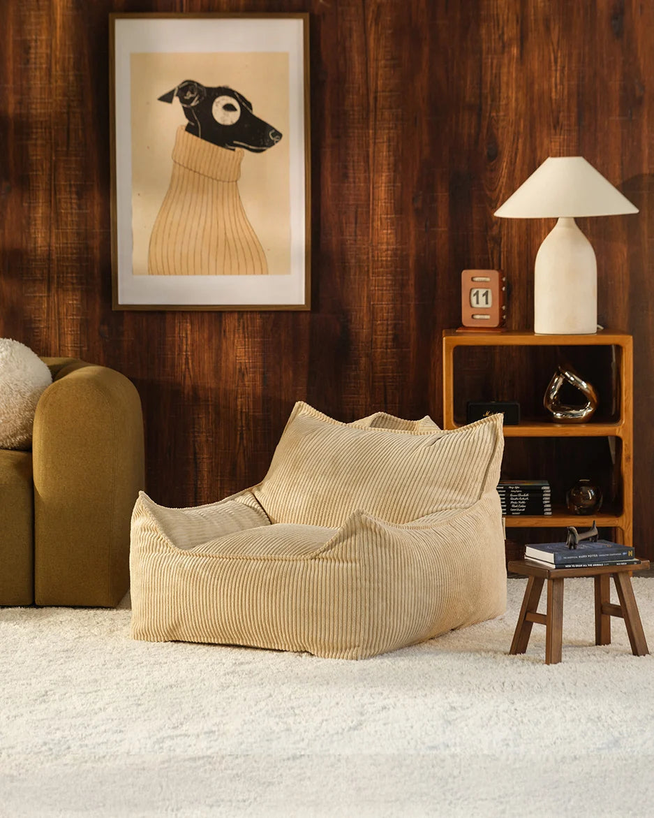 Wigiwama Club Chair Zitzak - 11-17 jaar - Brown Sugar