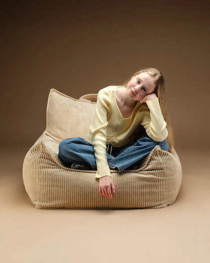 Wigiwama Club Chair Zitzak - 11-17 jaar - Brown Sugar