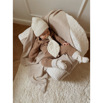 Muzpony Teddy stoel White - met geborduurde naam - Decomusy
