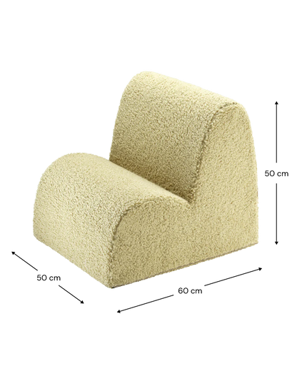 Wigiwama Wigiwama Cloud Beanbag Chair Kinderfauteuil - Matcha - Decomusy