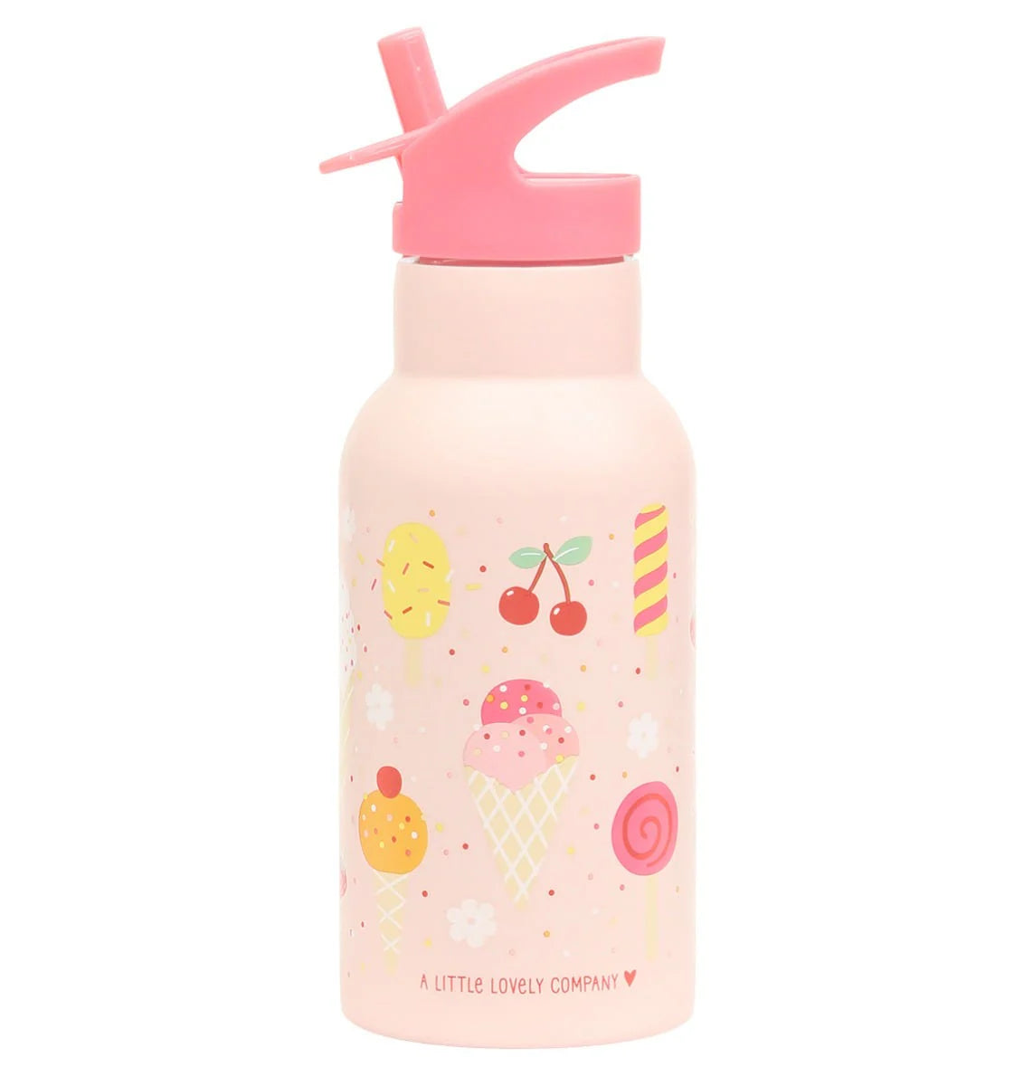 A Little Lovely Company A Little Lovely Company RVS Drinkfles Ice Cream - Decomusy